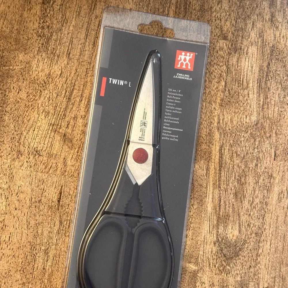 Zwilling J.A.‎ Henckels Twin L Multi-Purpose 8 Inch Kitchen Shears 41370-001 NEW